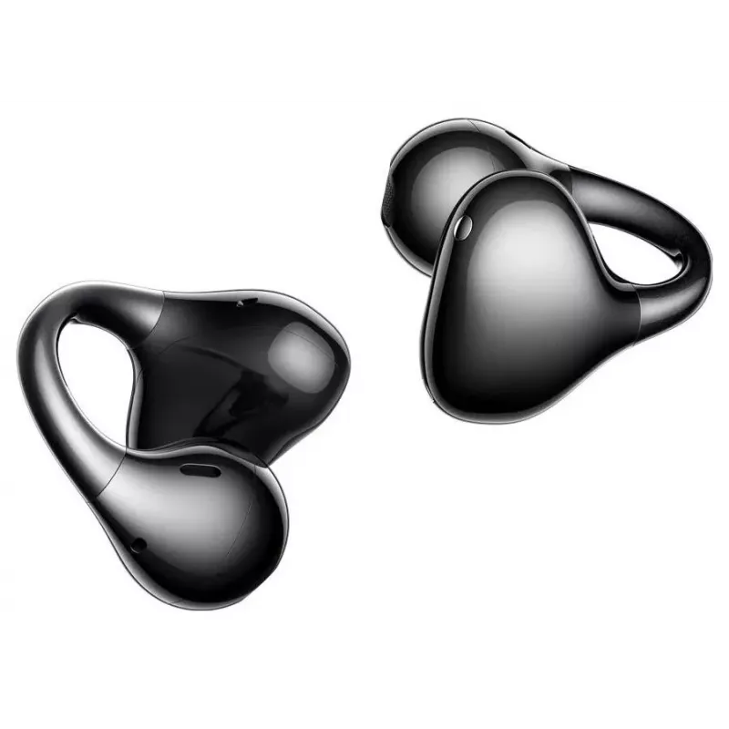 realme Buds Clip Czarne Black auricolari con jack da 3,5 mm e microfono