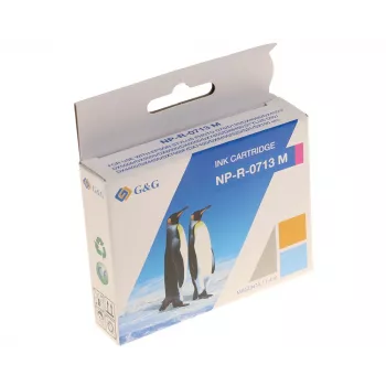 G&G Ninestar cartuccia d'inchiostro compatibile per Epson T0713 (C13T07134012) - magenta