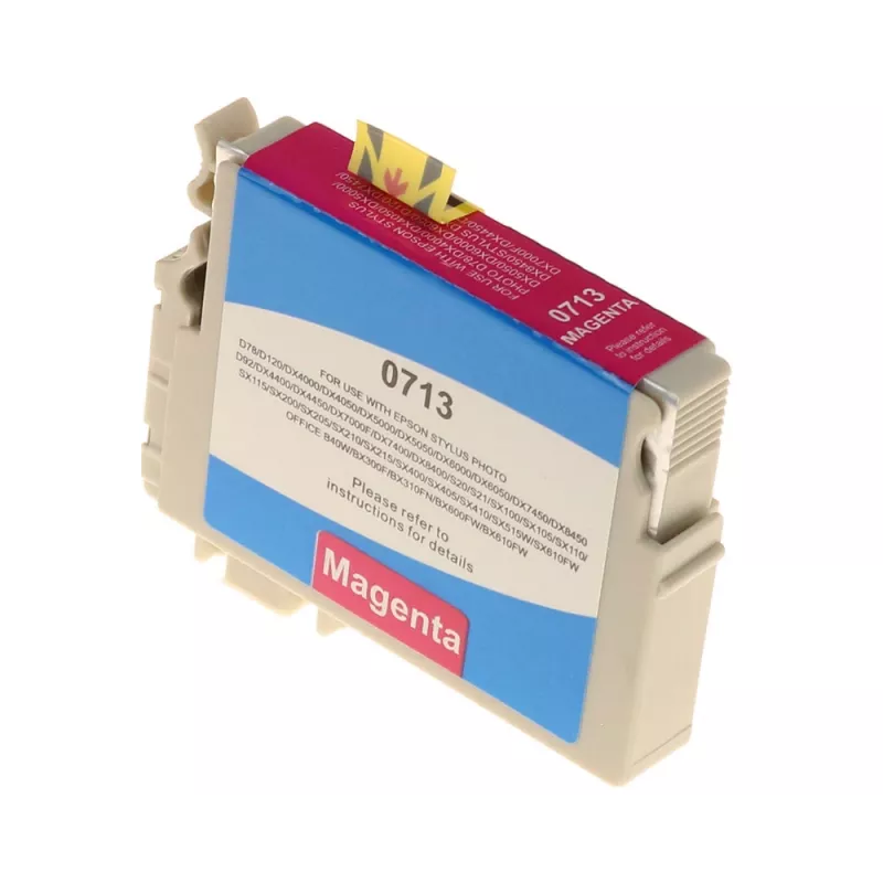 G&G Ninestar cartuccia d'inchiostro compatibile per Epson T0713 (C13T07134012) - magenta