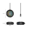 ORICO YXR4-C3 hub USB-A 3.0 RGB 4 porte con ingresso audio/microfono, cavo 1,8 m - nero