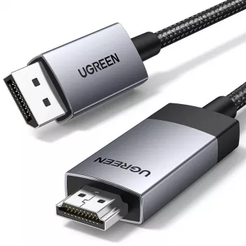 Ugreen DP119 Cavo adattatore DisplayPort a HDMI 4K 60Hz 1m grigio