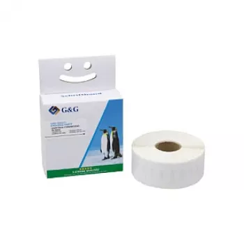 G&G rotolo etichette compatibile 19mm x 51mm bianco carta termica diretta adesivo permanente etichette indirizzo 500 etichette per rotolo sostitutivo per DYMO 11355 S0722550 BM-D-G-11355