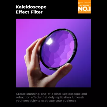 K&F Concept filtro caleidoscopio Nano-B 58mm