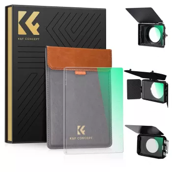 K&F Concept Black Diffusion 1/8 filtro 4x5.65 inch per Matte Box
