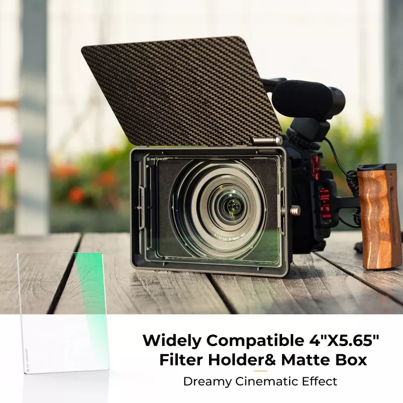 K&F Concept Black Mist 1/4 filtro 4x5.65 inch per Mattebox (KF01.2451)