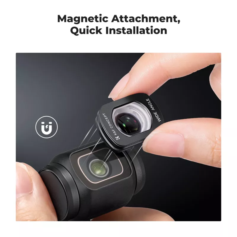 KF obiettivo grandangolare 112° per DJI Osmo Pocket 3 / 4 - Kf01.2612