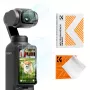 KF Confezione da 6 Vetro Temperato 9H Set Protezione Display e Obiettivo per DJI Osmo Pocket 3