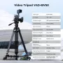 K&F Concept Treppiede Video Professionale con Testa Fluida 192cm KF09.147