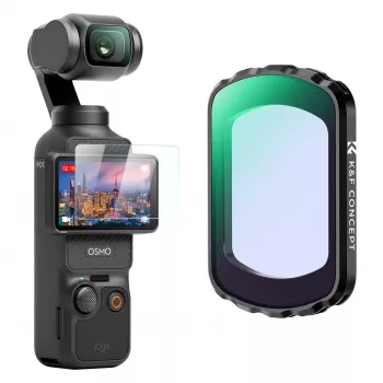 K&F Concept Filtro Notturno Light Pollution Cut Magnetico per DJI Osmo Pocket 3 (KF01.2702)