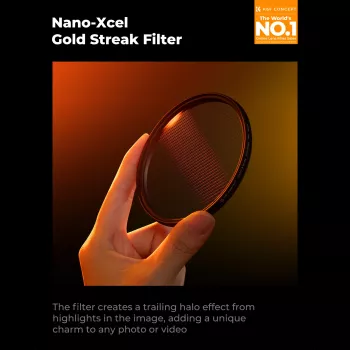 K&F Nano-X MRC Filtro Effetto Gold Streak 52mm