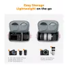 K&F Concept KF13.179V3 Sling Bag per DSLR, fotocamere mirrorless, drone, gimbal - Beige