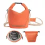 K&F Concept Borsa crossbody sling 5L arancione per fotocamera e smartphone