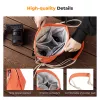 K&F Concept Borsa crossbody sling 5L arancione per fotocamera e smartphone