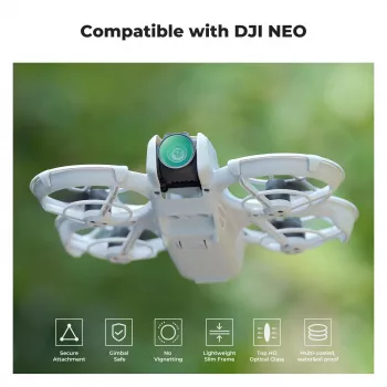 K&F Concept Nano-X Filtro polarizzatore circolare 8K Ultra HD per DJI Neo / KF01.2828