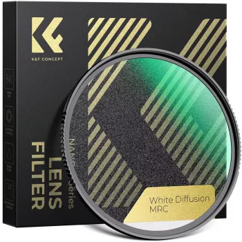K&F Concept Filtro diffusore bianco 49mm 1/4 HD rivestimento Nano