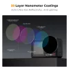 Filtro ND variabile KF Concept Nano-X ND32-512 grigio per DJI Osmo Action 3/4/5 Pro