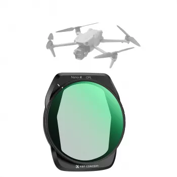 Filtro polarizzatore circolare K&F Concept Nano-X CPL Ultra HD 8K per drone DJI Air 3S KF01.2878
