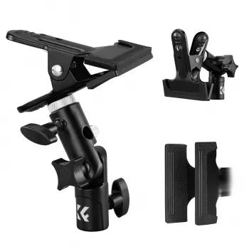 K&F Concept clip per riflettore fotografico e ombrello 5/8 inch 3/8 inch 1/4 inch KF18.0014