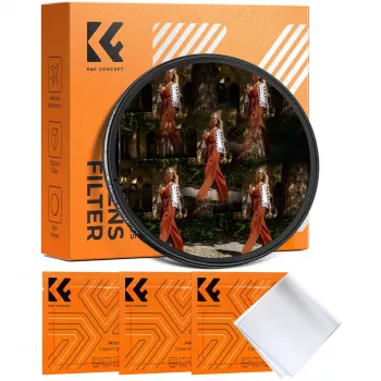 K&F Concept Filtro caleidoscopio 5x pentaprisma 77mm nero