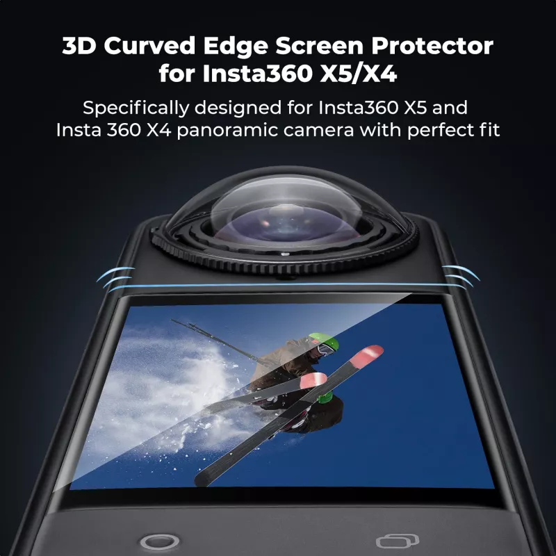 3x vetro temperato protezione schermo per Insta360 X4 / X5 - KF31.184