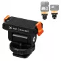 Supporto magnetico a sgancio rapido per DJI Osmo Action 6 / Nano / filettatura 1/4 inch + ISO / Kf12.0035