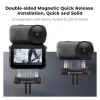 Supporto magnetico a sgancio rapido con magnete per DJI Osmo Action 6 / Nano / montaggio GoPro KF12.0030