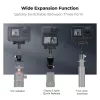 KF Confezione da 2 supporti magnetici a sgancio rapido per DJI Osmo Action 6 / Nano, GoPro e 1/4 di pollice (KF12.0029)