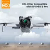 K&F Concept filtro polarizzatore circolare CPL per drone DJI Mini 5 Pro (KF02.0002)