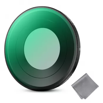 K&F Concept Nano-X 8K Ultra HD filtro polarizzatore circolare (CPL) con custodia per Insta360 GO Ultra KF12.0011