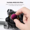 KF filtro ND variabile ND32-ND512 per drone DJI Mini 5 Pro, vetro AGC, KF02.0004