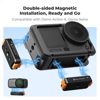 Supporto magnetico a sgancio rapido con filettatura 1/4