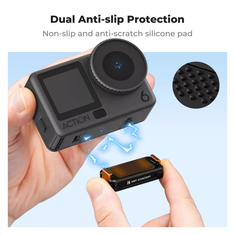 Supporto magnetico a sgancio rapido con filettatura 1/4