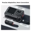 KF gabbia per fotocamera con supporto a telaio per DJI Osmo Action 6, metallo, nero, KF12.0026