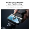 KF confezione da 2 pellicole protettive per display in vetro temperato HD 9H per DJI Osmo Pocket 3 / Pocket 4