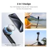 K&F Concept X97-C Selfie Stick Treppiede 180 cm con supporto magnetico MagSafe e telecomando Bluetooth (nero)