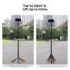 K&F Concept X97-C Selfie Stick Treppiede 180 cm con supporto magnetico MagSafe e telecomando Bluetooth (nero)