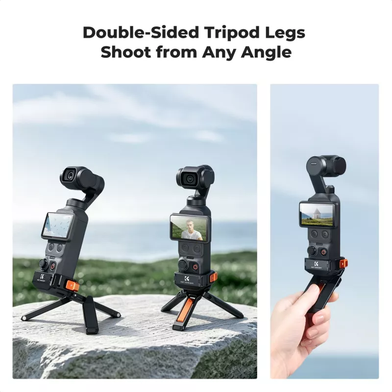 KF KF20.0022 Custodia magnetica e supporto per treppiede per DJI Osmo Pocket 3 / 4