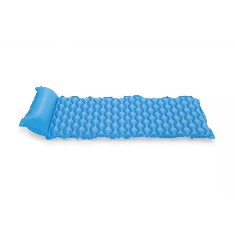 Bestway Materassino gonfiabile 213 x 86 cm Pavillo Roll & Relax monoposto blu scuro/grigio