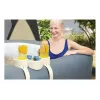 Bestway Flowclear Portabicchieri per piscina confezione da 2 grigio/blu