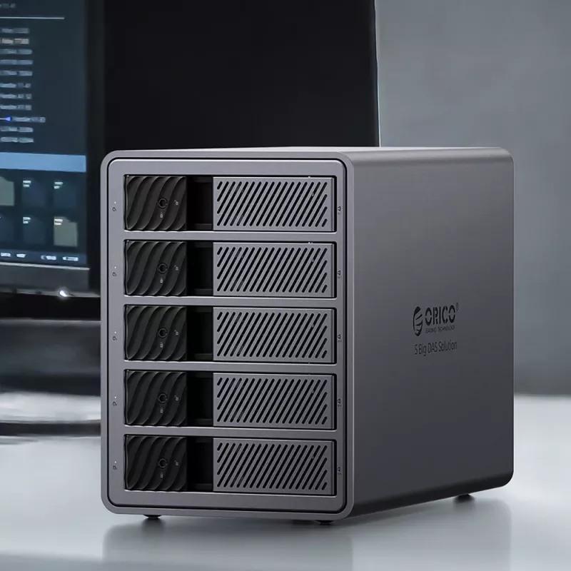 ORICO 9858T3 Soluzione DAS Thunderbolt 3 5-Bay ProThunder per HDD/SSD SATA da 2,5/3,5