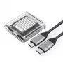 Orico TC20-M2-10G Case SSD M.2 NVMe USB-C 3.2 - trasparente