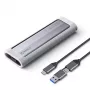 ORICO AXM2-G2 Case M.2 NVMe USB-C 10Gbps - grigio