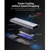 ORICO AXM2-G2 Case M.2 NVMe USB-C 10Gbps - grigio