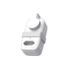 ORICO APP 15.5W ciabatta multipresa 5-in-1 con 2x AC, 2x USB-A, 1x USB-C - bianco