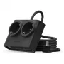 ORICO PDC25 25W ciabatta multipresa 6-in-1 con 2 prese AC, 2 porte USB-A e 2 porte USB-C - nero
