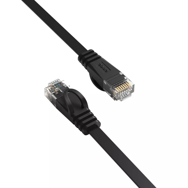 ORICO PUG-C7B cavo Ethernet CAT7 10Gbps RJ45 cavo LAN internet piatto 15m - nero