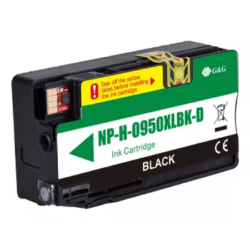 G&G Ninestar cartuccia d'inchiostro compatibile HP 950XL nero