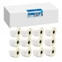 12x G&G etichette 32mm x 57mm nero su bianco compatibili con Dymo 11354 / S0722540