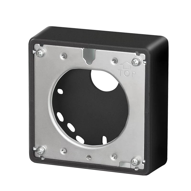 i-PRO WV-QJB500-B scatola di connessione per telecamere serie S e serie U, nero, IP66, IK10