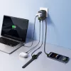 Baseus PicoGo AG11 45W adattatore da viaggio universale 6-in-1 con cavo USB-C retrattile - nero